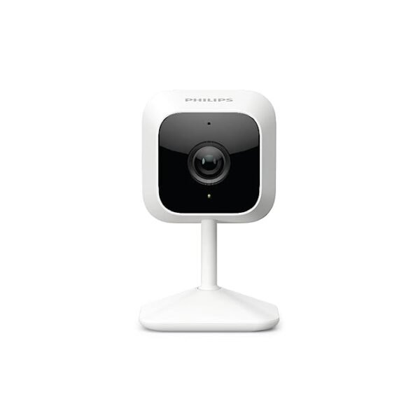 PHILIPS Smart Indoor WiFi Security Camera HSP1000 | Full HD 2MP | Two Way Talk | Motion and Sound Detect | Enhanced Night Vision | Built in Siren | 2 Year Warranty